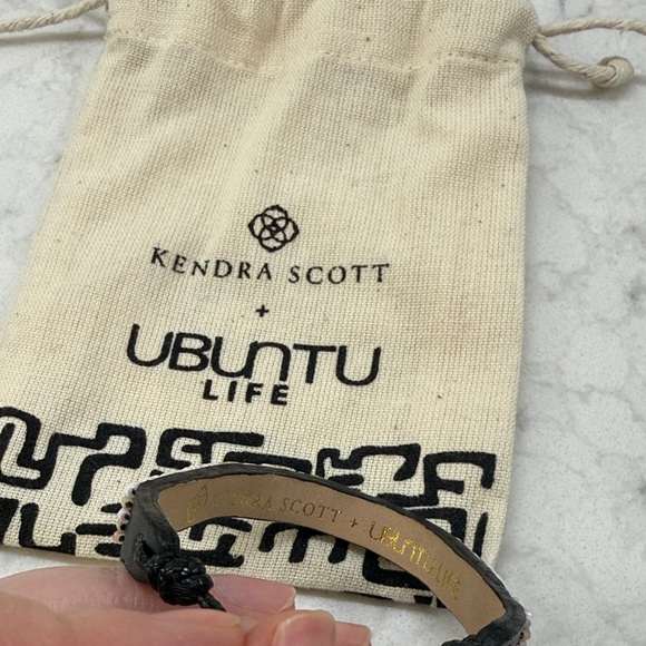 Kendra Scott Gold and Silver Beaded Bracelet, Ubuntu Life “Mama” - Picture 5 of 6